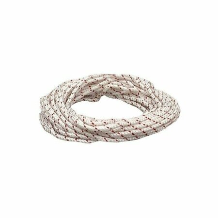 LEHIGH GROUP/CRAWFORD PROD SecureLine BPE650PHD Rope, 3/16 in Dia, 50 ft L, #6, Polyester, Pink/White BPE650PW-P